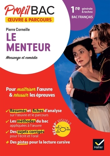 Ronan Guellec - Profil - Le Menteur (Bac de français 2025) - analyse de l'oeuvre et du parcours au programme (1re générale et technologique).