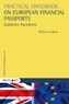 Ronan Le Bouc - Pratical Handbook on European Financial Passports - Guidance Factsheets.