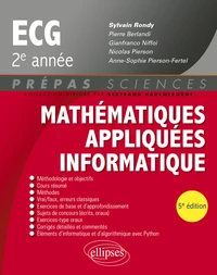 Mathématiques appliquées - Informatique - prépas ECG 2e année