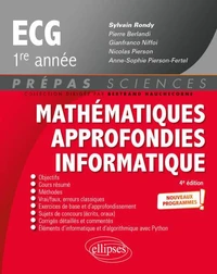 Mathématiques approfondies, informatique ECG 1re année