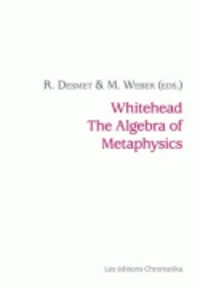 Whitehead, the Algebra of Metaphysics
