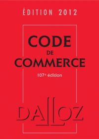 Code de commerce 2012