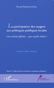 La participation des usagers aux politiques publiques locales
