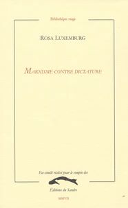 Marxisme contre dictature