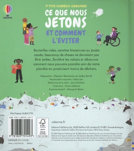 Ce que nous jetons et comment l'éviter