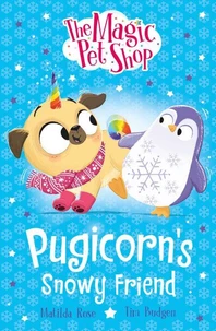 Pugicorn's Snowy Friend