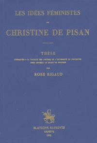 Les idées féministes de Christine de Pisan
