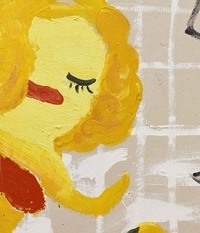 Rose Wylie - Lolita's house.
