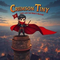 Crimson Tiny snd the Hero's Banner