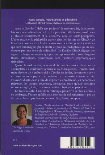 Abus sexuels, maltraitances et pédophilie. Le Davido-CHaD test comme révélateur des comportements