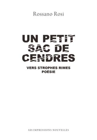Un petit sac de cendres