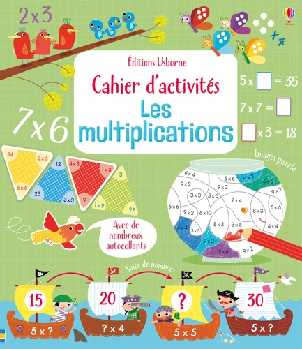 Rosie Hore - Cahier d'activités Les multiplications.
