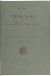 Promenades de deux enfants à travers Paris