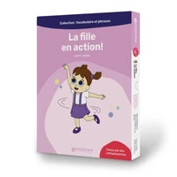 La fille en action!