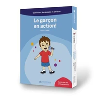 Le garçon en action!