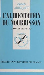 L'alimentation du nourrisson