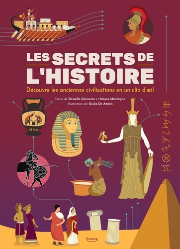Rossella Genovese et Maura Montagna - Les secrets de l'Histoire - Découvre les anciennes civilisations en un clin d'oeil.