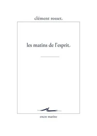 Les matins de l'esprit