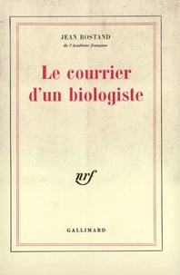 Le courrier d'un biologiste
