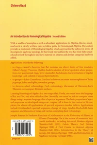 An Introduction to Homological Algebra
