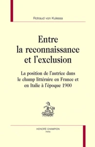 Entre la reconnaissance et l'exclusion