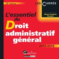L'essentiel du droit administratif général