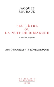 Peut-être ou La nuit de dimanche (brouillon de prose)