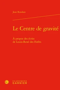 Le centre de gravité