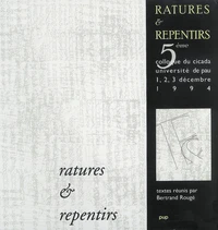 Ratures & repentirs