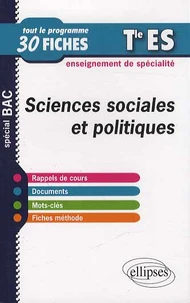 Sciences sociales et politiques Tle ES