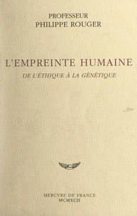 L'empreinte humaine