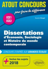 Dissertations d'économie, sociologie et histoire du monde contemporain