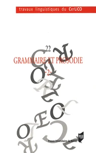 Grammaire et prosodie