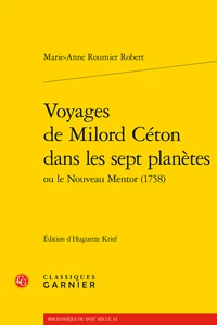 Voyages de Milord Céton dans les sept planètes ou le Nouveau Mentor (1758)