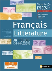 Francais littérature 2de, 1re