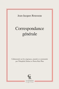 Correspondance générale