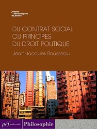Du contrat social ou Principes du droit politique