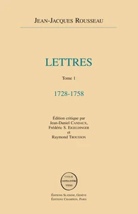 Lettres (1728-1778)