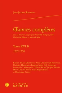 Oeuvres complètes