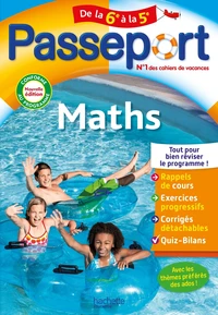 Passeport Maths de la 6e à la 5e