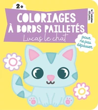 Coloriages à bords pailletés