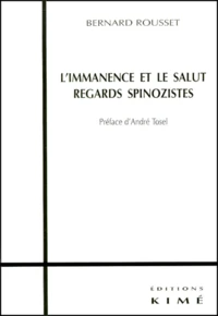 L'immanence et le salut.