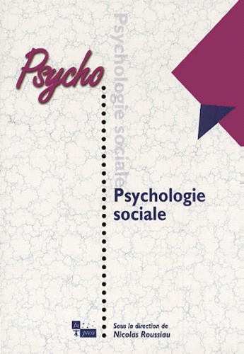  Roussiau nicolas - Psychologie Sociale.