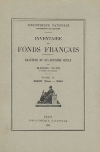 Graveurs du XVIIIe siècle