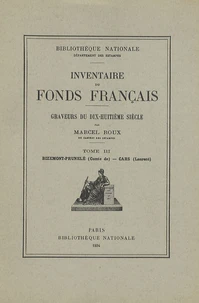 Graveurs du XVIIIe siècle