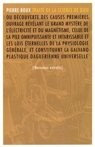 Traité de la Science de Dieu
