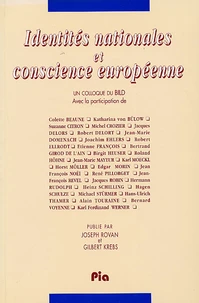 Identités nationales et conscience européenne