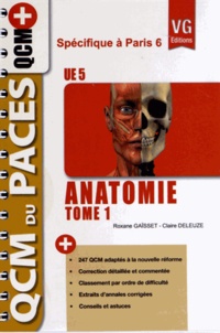Goodtastepolice.fr Anatomie UE 5 - Tome 1 spécifique à Paris 6 Image