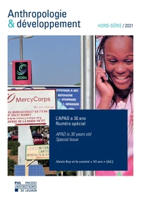 Anthropologie & développement Hors série 30 ans, 2021