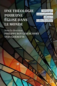 Une théologie pour une église dans le monde